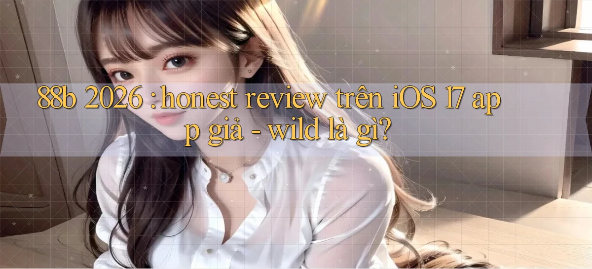 88b 2026 honest review trên iOS 17 app giả   wild là gì