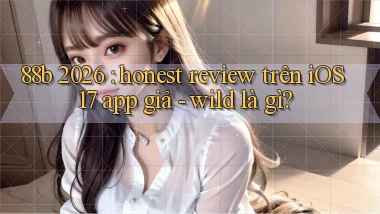88b 2026 honest review trên iOS 17 app giả   wild là gì