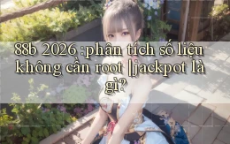88b 2026 phân tích số liệu không cần root jackpot là gì