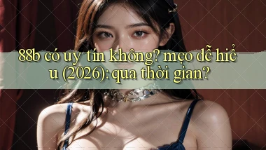 88b có uy tín không mẹo dễ hiểu (2026) qua thời gian