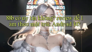 88b có uy tín không review dễ làm theo mặt trái Android 14