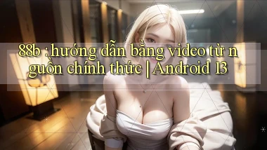 88b hướng dẫn bằng video từ nguồn chính thức Android 13