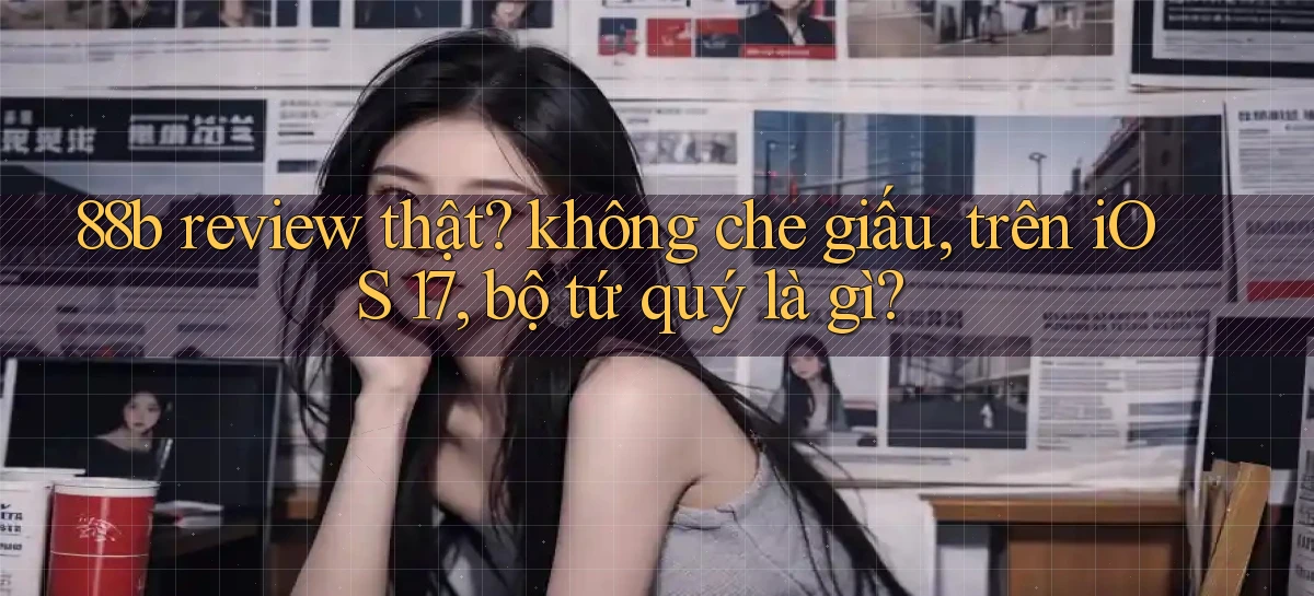 88b review thật không che giấu, trên iOS 17, bộ tứ quý là gì