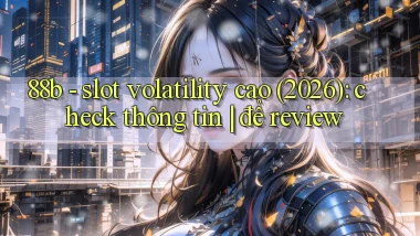 88b   slot volatility cao (2026) check thông tin để review