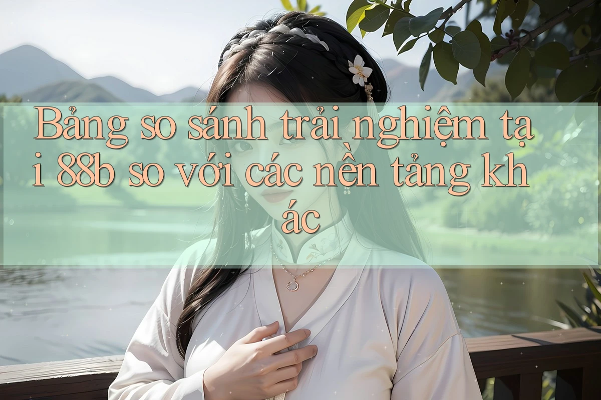 Bảng so sánh trải nghiệm tại 88b so với các nền tảng khác Bảng so sánh trải nghiệm tại 88b so với các nền tảng khác