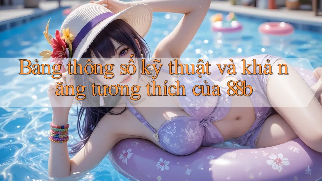 Bảng thông số kỹ thuật và khả năng tương thích của 88b Bảng thông số kỹ thuật và khả năng tương thích của 88b