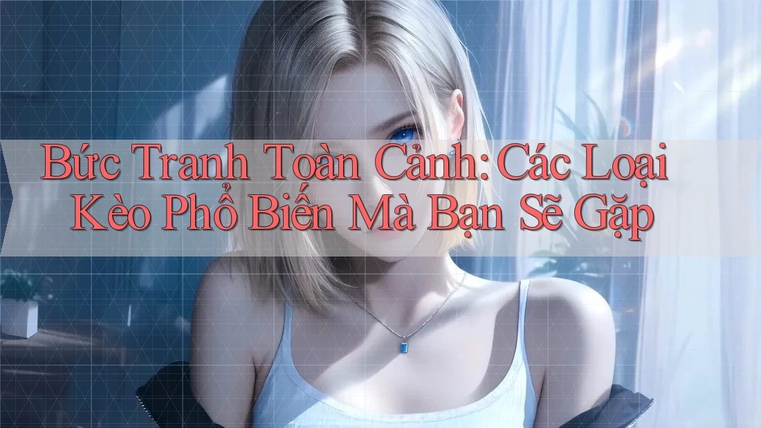 Bức Tranh Toàn Cảnh: Các Loại Kèo Phổ Biến Mà Bạn Sẽ Gặp Bức Tranh Toàn Cảnh: Các Loại Kèo Phổ Biến Mà Bạn Sẽ Gặp