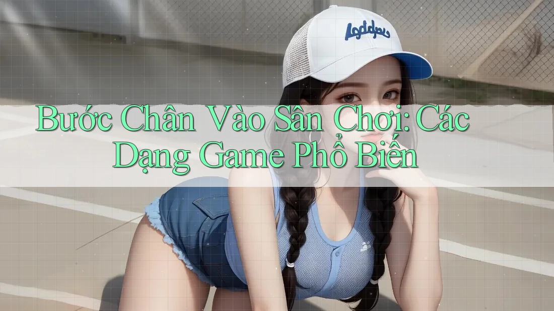Bước Chân Vào Sân Chơi: Các Dạng Game Phổ Biến Bước Chân Vào Sân Chơi: Các Dạng Game Phổ Biến