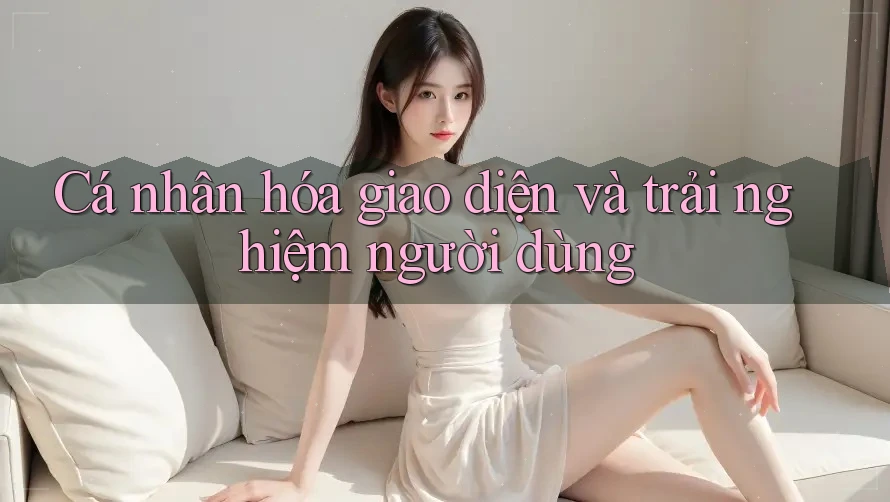 Cá nhân hóa giao diện và trải nghiệm người dùng Cá nhân hóa giao diện và trải nghiệm người dùng