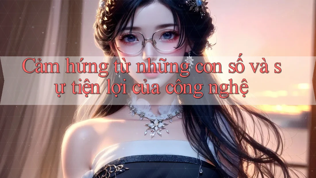 Cảm hứng từ những con số và sự tiện lợi của công nghệ