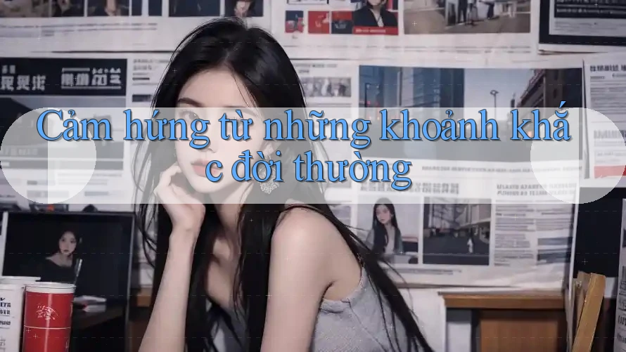 Cảm hứng từ những khoảnh khắc đời thường Cảm hứng từ những khoảnh khắc đời thường