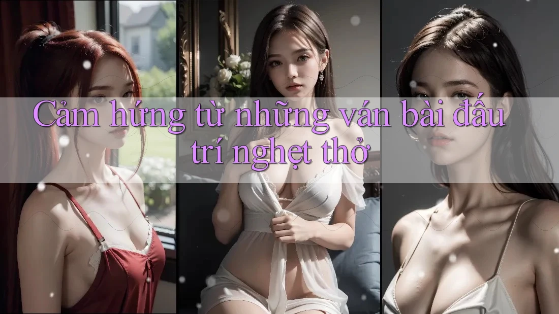 Cảm hứng từ những ván bài đấu trí nghẹt thở Cảm hứng từ những ván bài đấu trí nghẹt thở