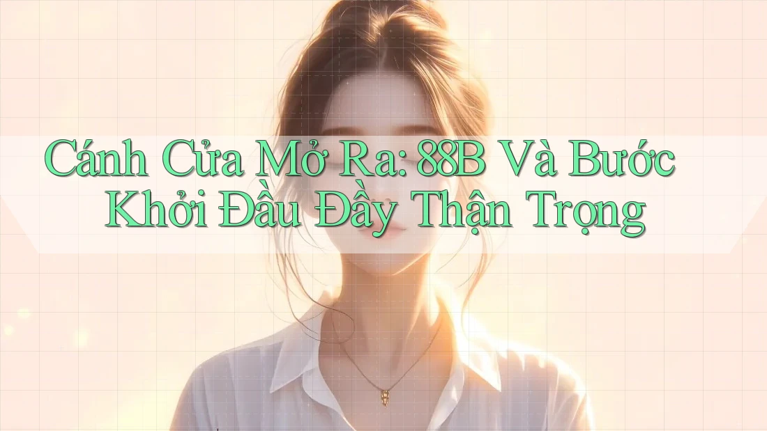 Cánh Cửa Mở Ra: 88B Và Bước Khởi Đầu Đầy Thận Trọng Cánh Cửa Mở Ra: 88B Và Bước Khởi Đầu Đầy Thận Trọng