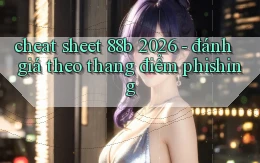 cheat sheet 88b 2026   đánh giá theo thang điểm phishing