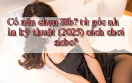 Có nên chọn 88b từ góc nhìn kỹ thuật (2025) cách chơi sicbo