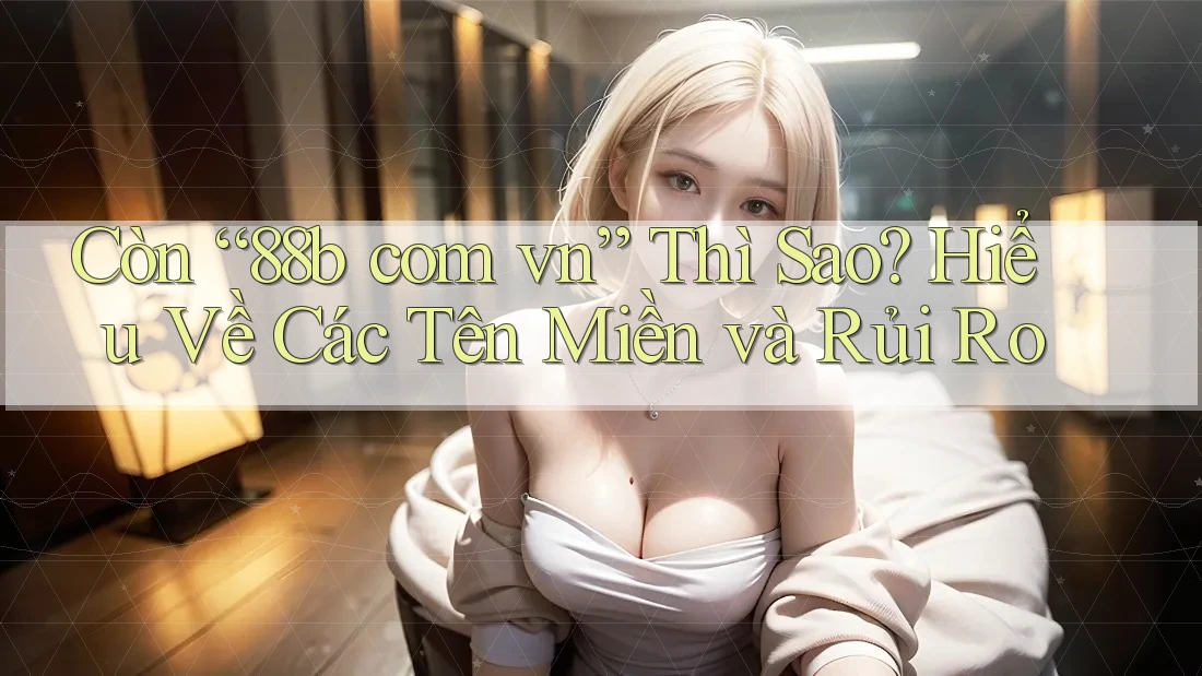 Còn “88b com vn” Thì Sao? Hiểu Về Các Tên Miền và Rủi Ro Còn “88b com vn” Thì Sao? Hiểu Về Các Tên Miền và Rủi Ro
