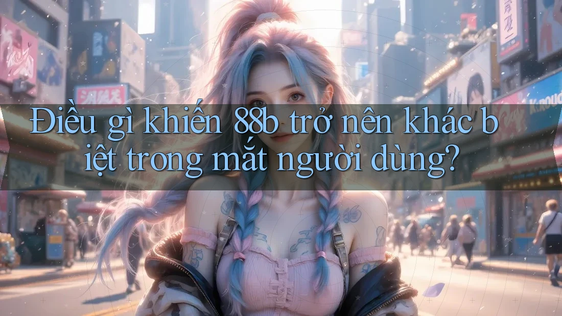 Điều gì khiến 88b trở nên khác biệt trong mắt người dùng? Điều gì khiến 88b trở nên khác biệt trong mắt người dùng?