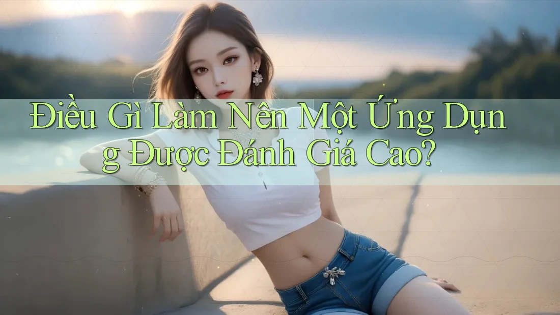 Điều Gì Làm Nên Một Ứng Dụng Được Đánh Giá Cao? Điều Gì Làm Nên Một Ứng Dụng Được Đánh Giá Cao?