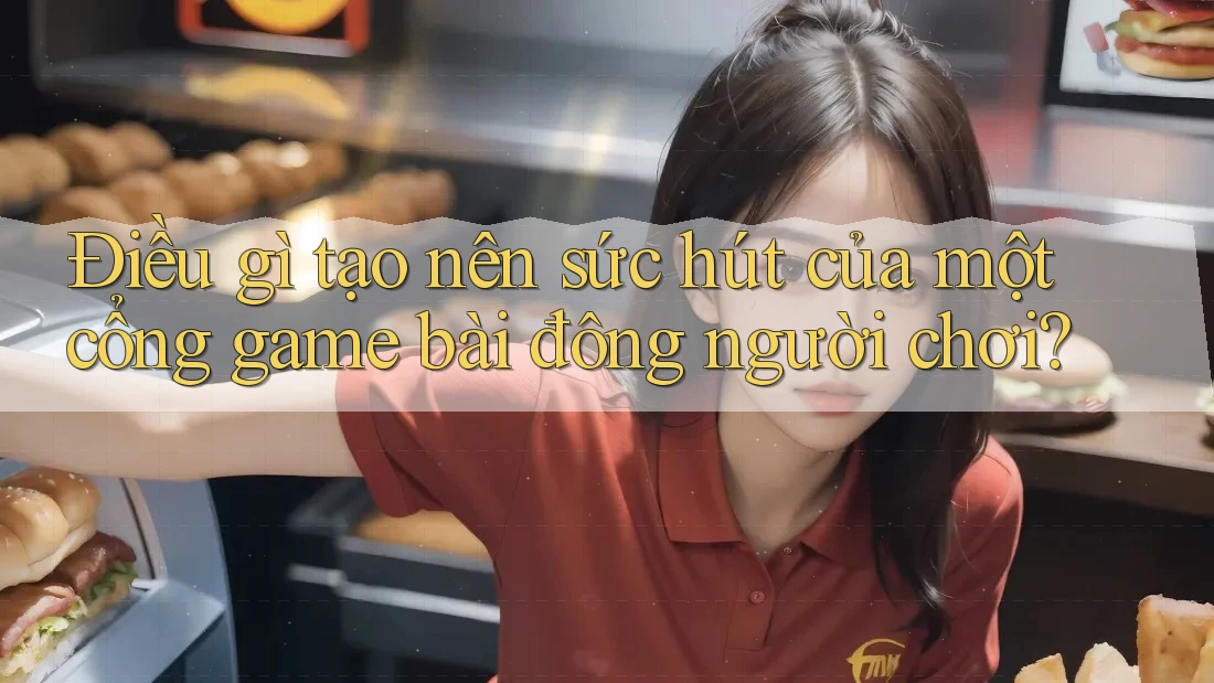 Điều gì tạo nên sức hút của một cổng game bài đông người chơi? Điều gì tạo nên sức hút của một cổng game bài đông người chơi?