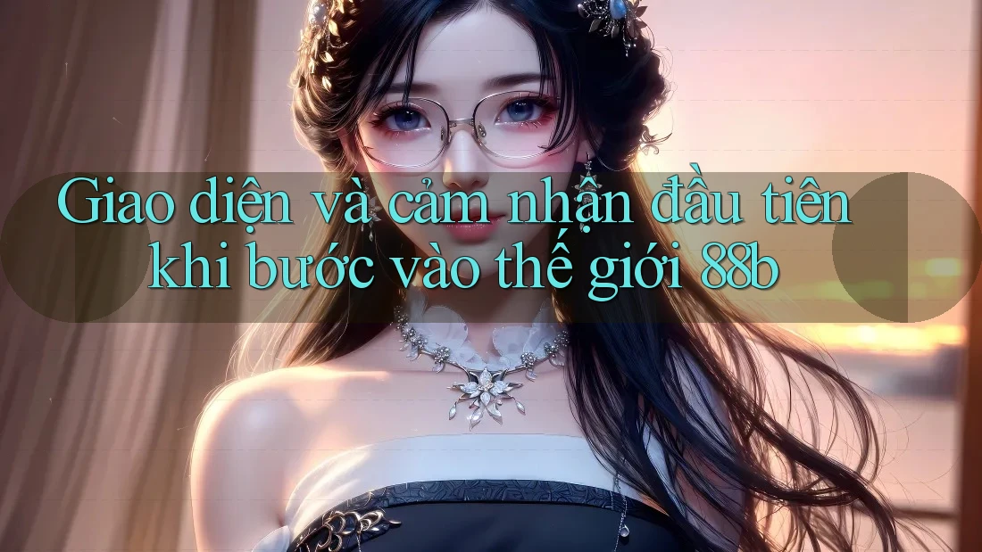 Giao diện và cảm nhận đầu tiên khi bước vào thế giới 88b Giao diện và cảm nhận đầu tiên khi bước vào thế giới 88b