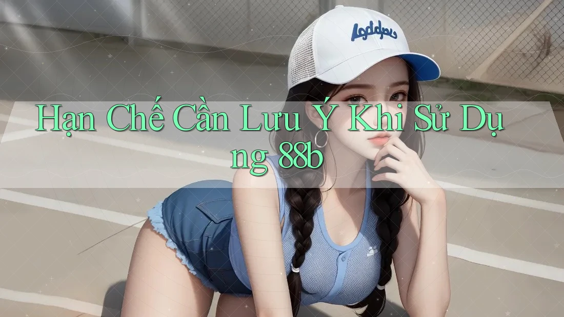 Hạn chế cần lưu ý khi sử dụng 88b