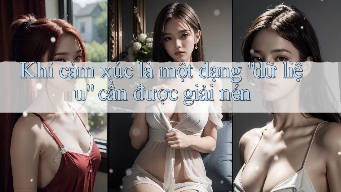 Khi cảm xúc là một dạng “dữ liệu” cần được giải nén Khi cảm xúc là một dạng “dữ liệu” cần được giải nén