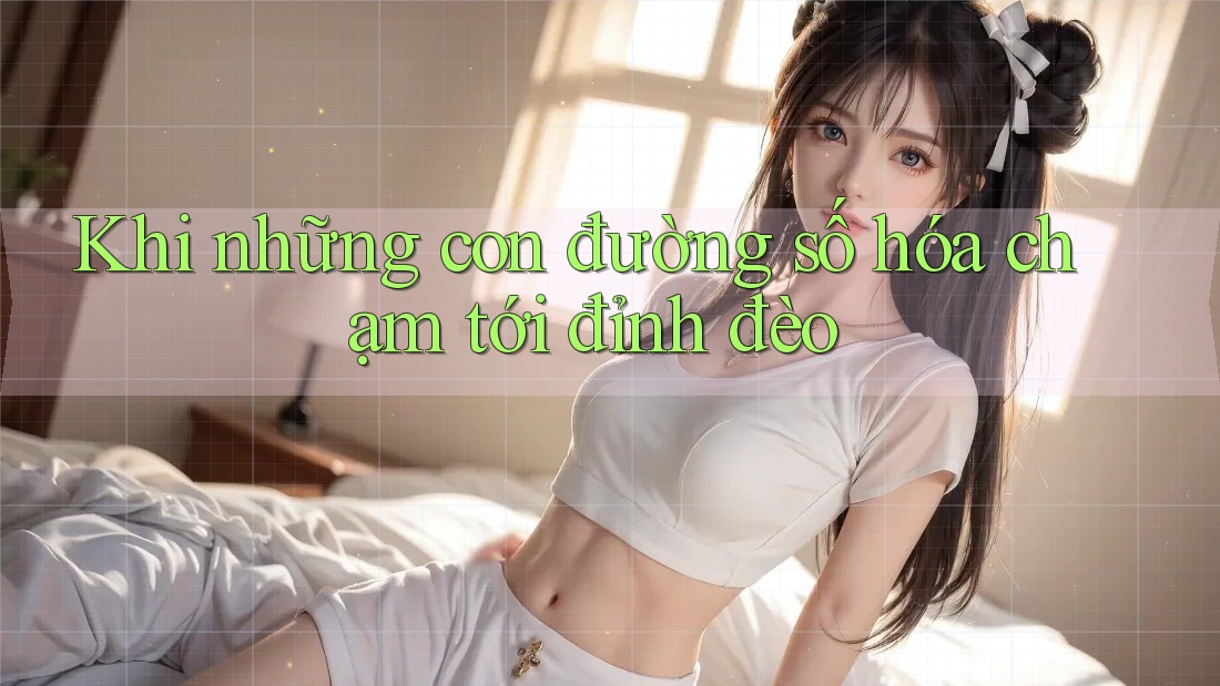 Khi những con đường số hóa chạm tới đỉnh đèo Khi những con đường số hóa chạm tới đỉnh đèo