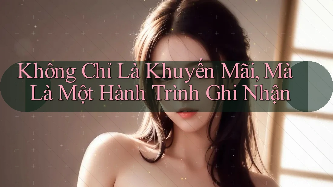 Không Chỉ Là Khuyến Mãi, Mà Là Một Hành Trình Ghi Nhận Không Chỉ Là Khuyến Mãi, Mà Là Một Hành Trình Ghi Nhận