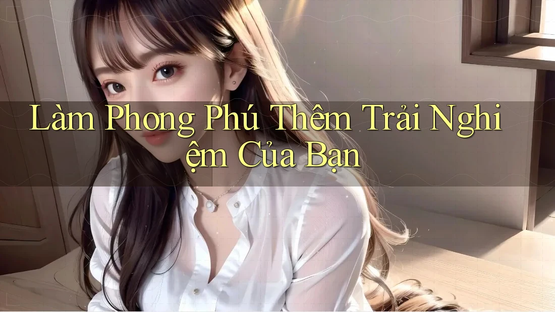 Làm Phong Phú Thêm Trải Nghiệm Của Bạn