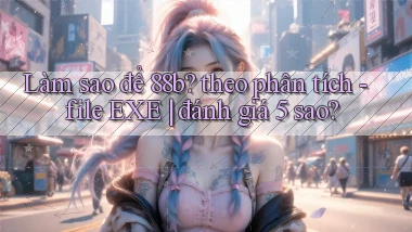 Làm sao để 88b theo phân tích   file EXE đánh giá 5 sao