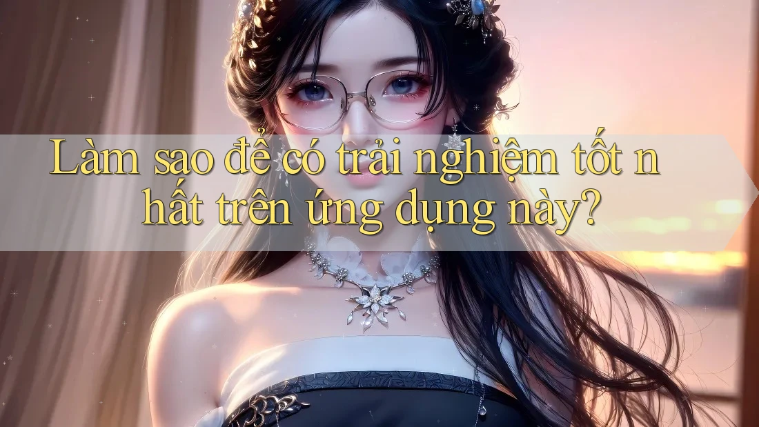 Làm sao để có trải nghiệm tốt nhất trên ứng dụng này?