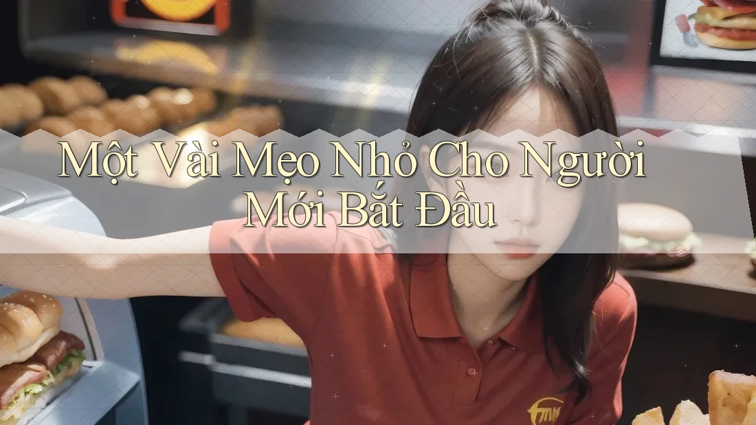 Một vài mẹo nhỏ cho người mới bắt đầu