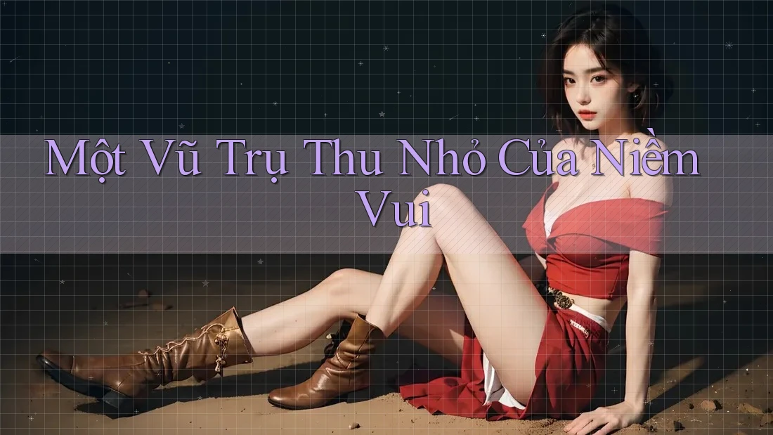Một Vũ Trụ Thu Nhỏ Của Niềm Vui Một Vũ Trụ Thu Nhỏ Của Niềm Vui