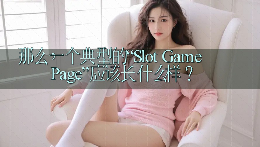 那么，一个典型的“Slot Game Page”应该长什么样？