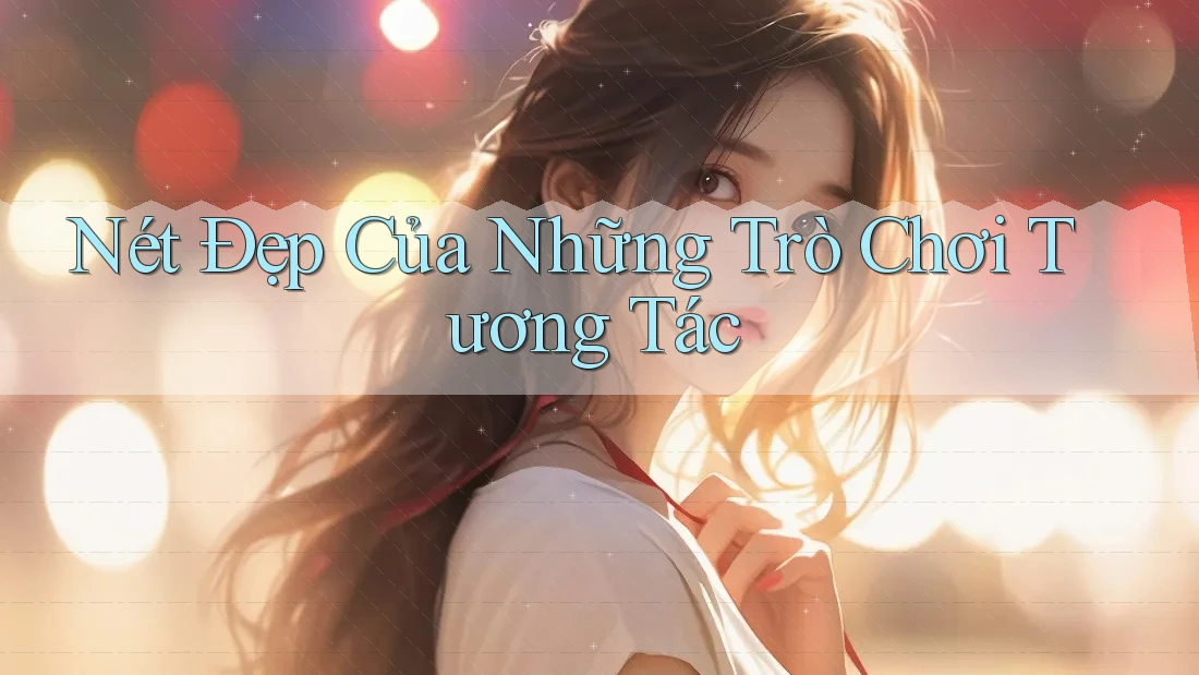 Nét Đẹp Của Những Trò Chơi Tương Tác Nét Đẹp Của Những Trò Chơi Tương Tác
