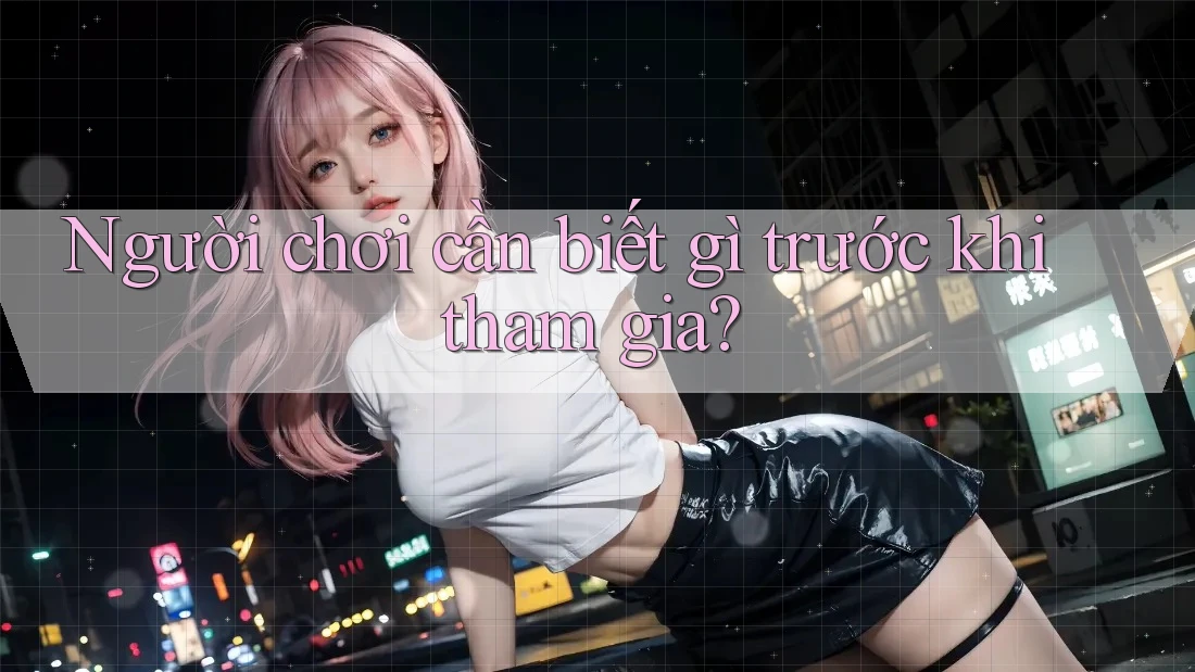 Người Chơi Cần Biết Gì Trước Khi Tham Gia? Người Chơi Cần Biết Gì Trước Khi Tham Gia?