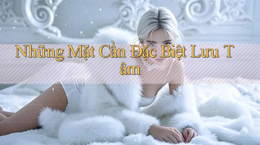 Những Mặt Cần Đặc Biệt Lưu Tâm Những Mặt Cần Đặc Biệt Lưu Tâm