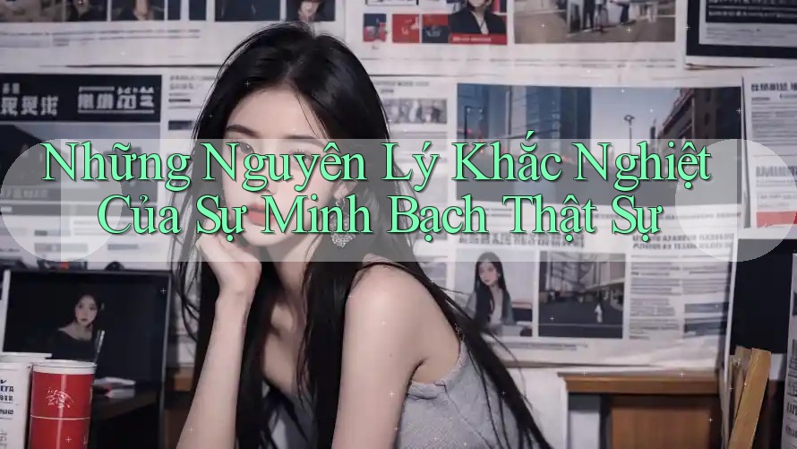 Những Nguyên Lý Khắc Nghiệt Của Sự Minh Bạch Thật Sự Những Nguyên Lý Khắc Nghiệt Của Sự Minh Bạch Thật Sự