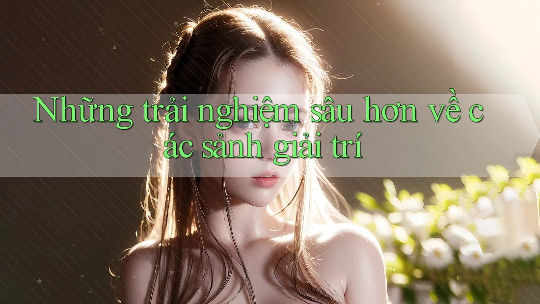 Những trải nghiệm sâu hơn về các sảnh giải trí Những trải nghiệm sâu hơn về các sảnh giải trí