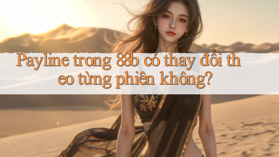 Payline trong 88b có thay đổi theo từng phiên không? Payline trong 88b có thay đổi theo từng phiên không?