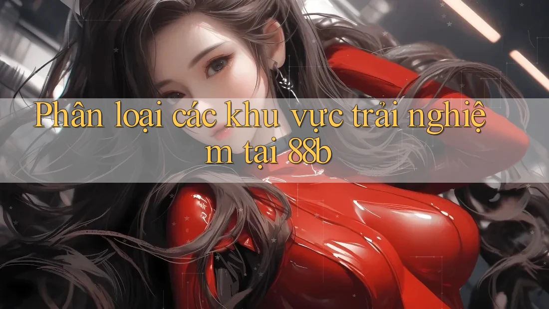 Phân loại các khu vực trải nghiệm tại 88b Phân loại các khu vực trải nghiệm tại 88b