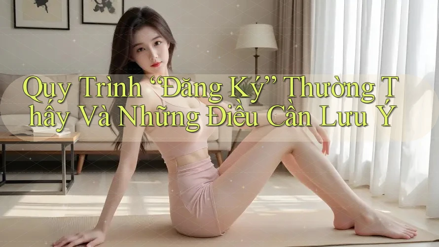Quy Trình “Đăng Ký” Thường Thấy Và Những Điều Cần Lưu Ý Quy Trình “Đăng Ký” Thường Thấy Và Những Điều Cần Lưu Ý