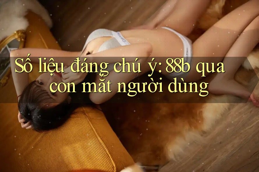 Số liệu đáng chú ý: 88b qua con mắt người dùng Số liệu đáng chú ý: 88b qua con mắt người dùng