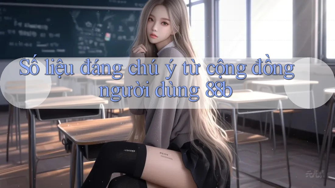 Số liệu đáng chú ý từ cộng đồng người dùng 88b Số liệu đáng chú ý từ cộng đồng người dùng 88b