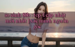 so sánh 88b top 1 cập nhật mới nhất xác minh nguồn gốc