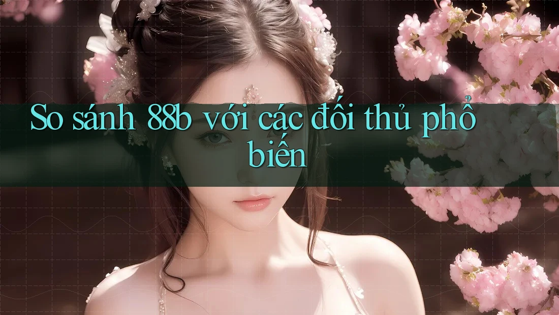 So sánh 88b với các đối thủ phổ biến So sánh 88b với các đối thủ phổ biến