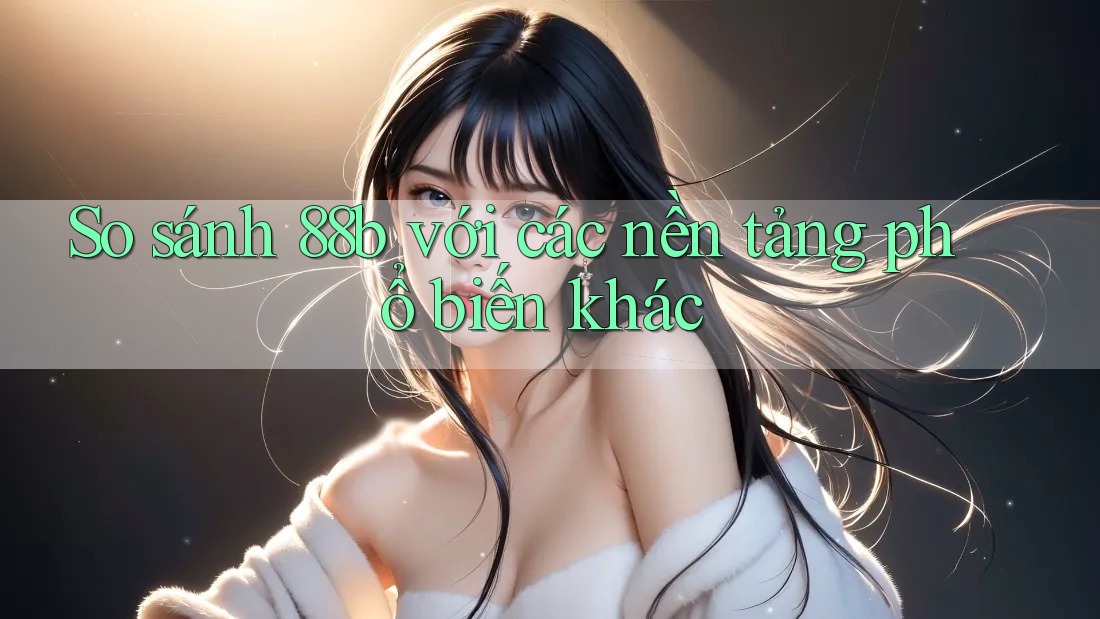 So sánh 88b với các nền tảng phổ biến khác So sánh 88b với các nền tảng phổ biến khác