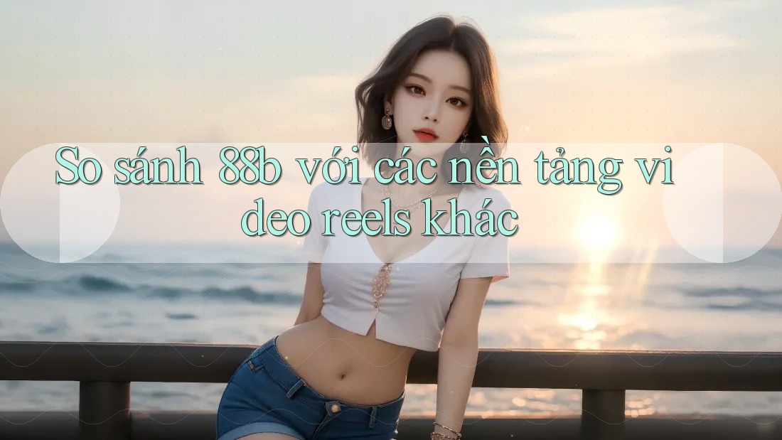 So sánh 88b với các nền tảng video reels khác So sánh 88b với các nền tảng video reels khác