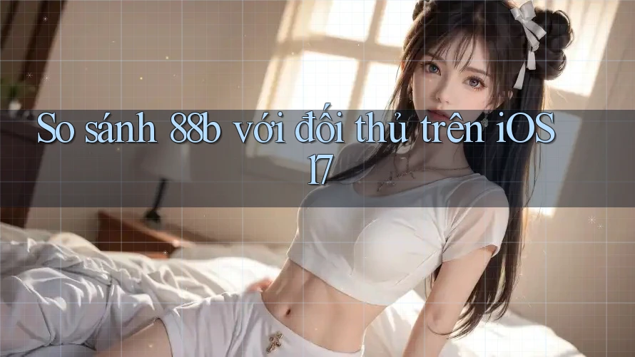 So sánh 88b với đối thủ trên iOS 17 So sánh 88b với đối thủ trên iOS 17