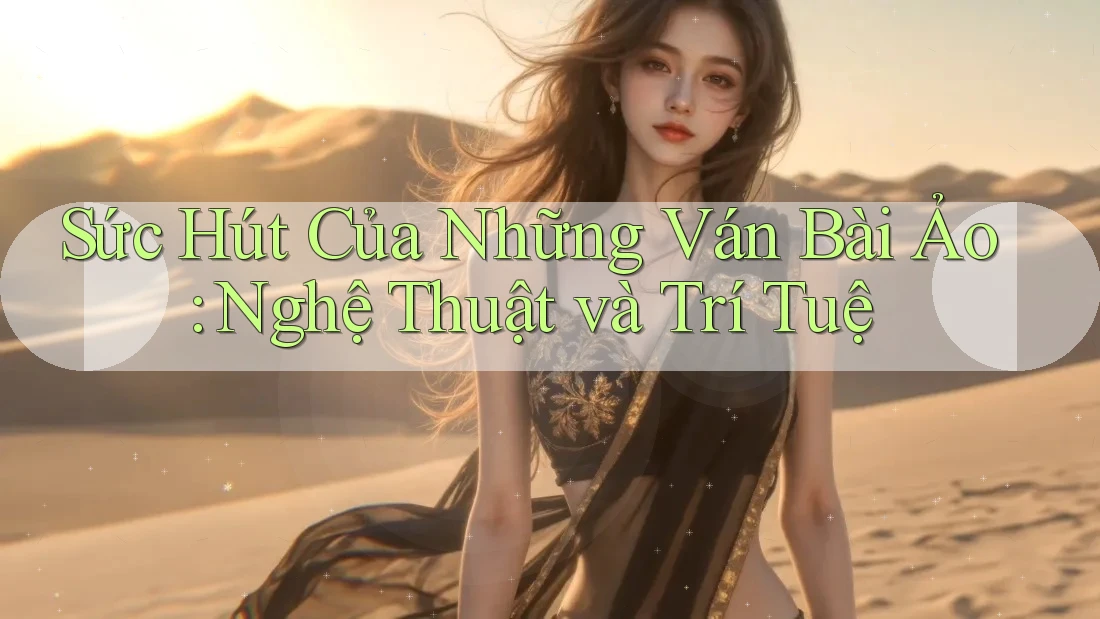 Sức Hút Của Những Ván Bài Ảo: Nghệ Thuật và Trí Tuệ Sức Hút Của Những Ván Bài Ảo: Nghệ Thuật và Trí Tuệ